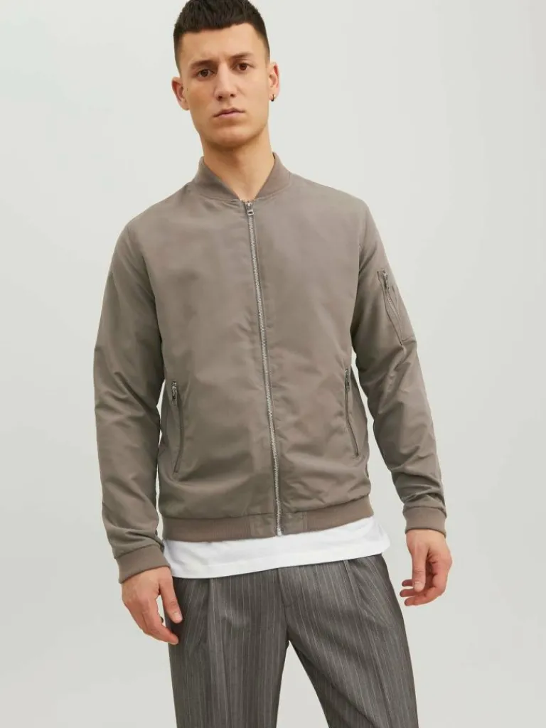 Jack & Jones Päällysvaatteet-Bomber-takki Ruskea