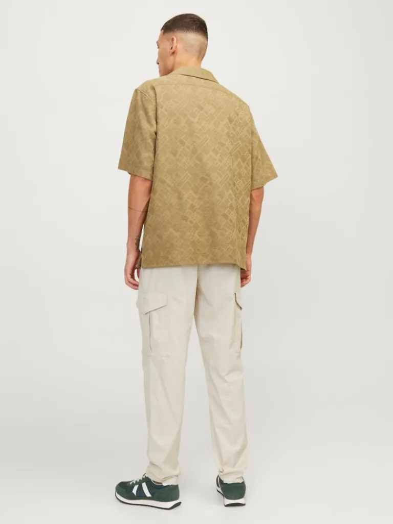 Jack & Jones Housut-Cargo fit Reisitaskuhousut Beige