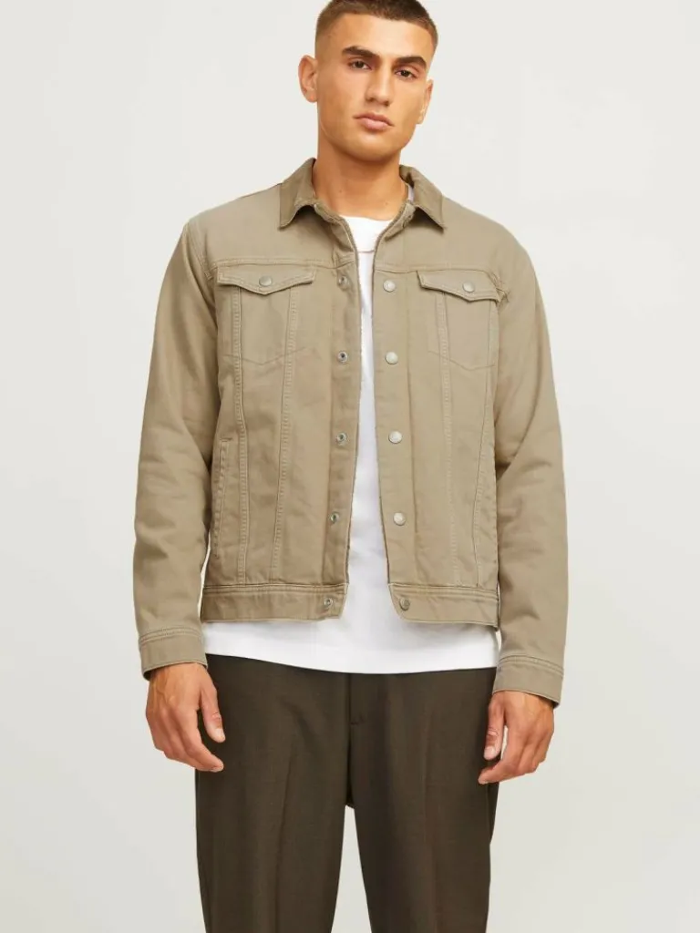 Jack & Jones Päällysvaatteet | Farkkutakit-Farkkutakki Beige