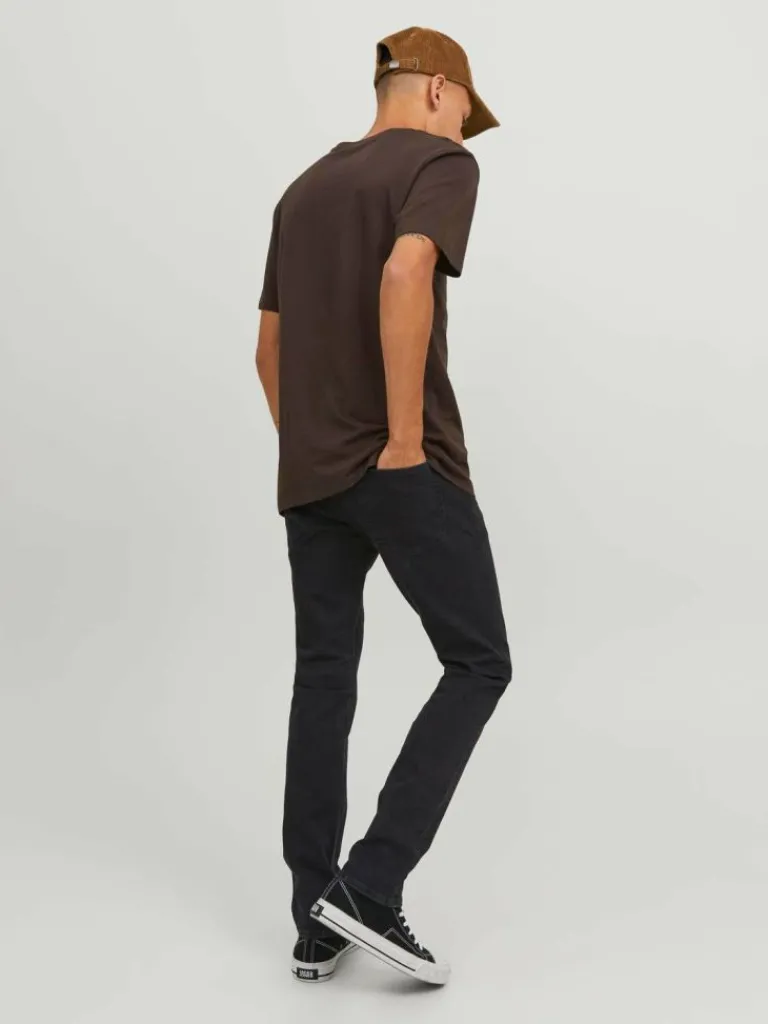 Jack & Jones Farkut-JJIGLENN JJORIGINAL SQ 356 NOOS Slim fit -farkut Musta