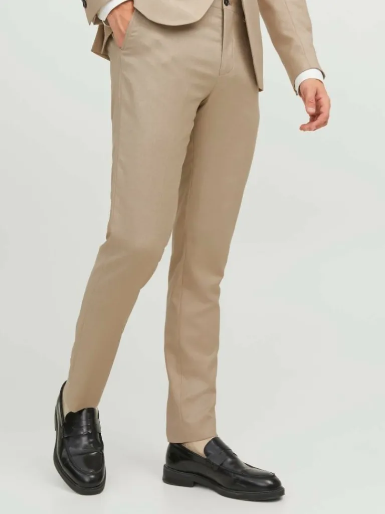 Jack & Jones Housut | Puvut-JPRSOLARIS Super Slim Fit Suorat housut Beige