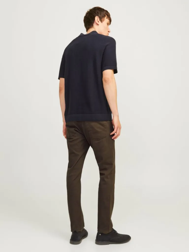 Jack & Jones Farkut-JPSTGLENN ORIGINAL PANT Viistaskuhousut Ruskea