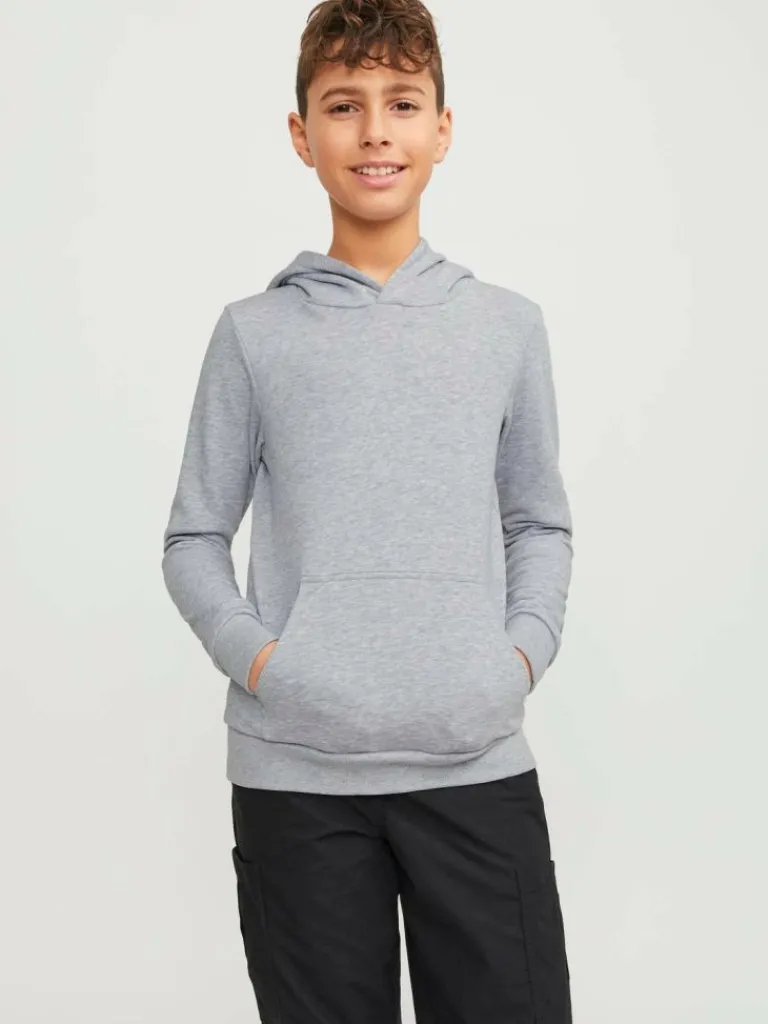 Cheap Junior Yksivärinen Huppari Sweatshirts