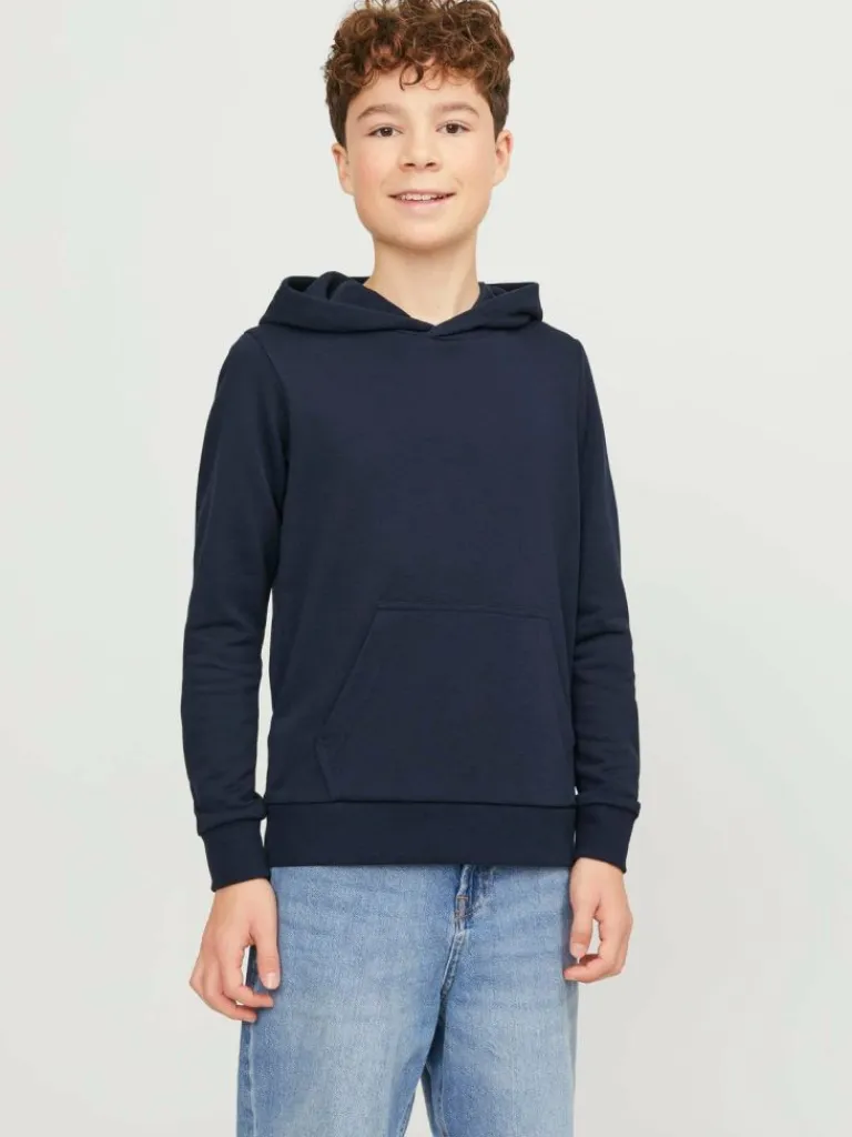 Cheap Junior Yksivärinen Huppari Sweatshirts