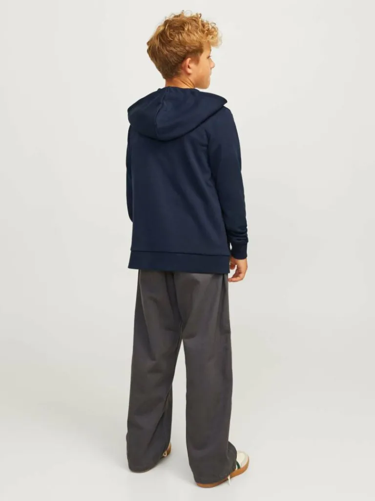 Clearance Junior Yksivärinen Vetoketjullinen huppari Sweatshirts