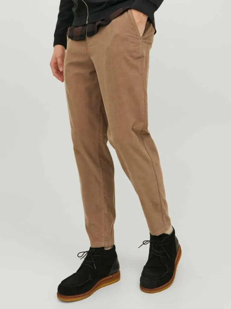 Jack & Jones Housut-Loose Fit Chino-housut Ruskea