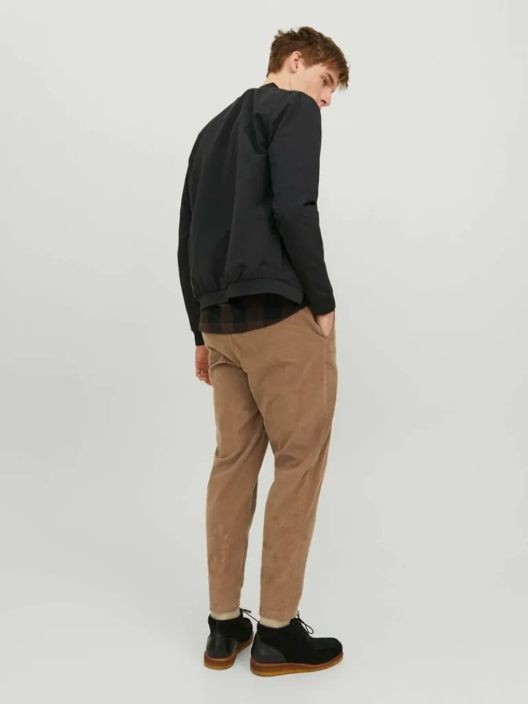 Jack & Jones Housut-Loose Fit Chino-housut Ruskea