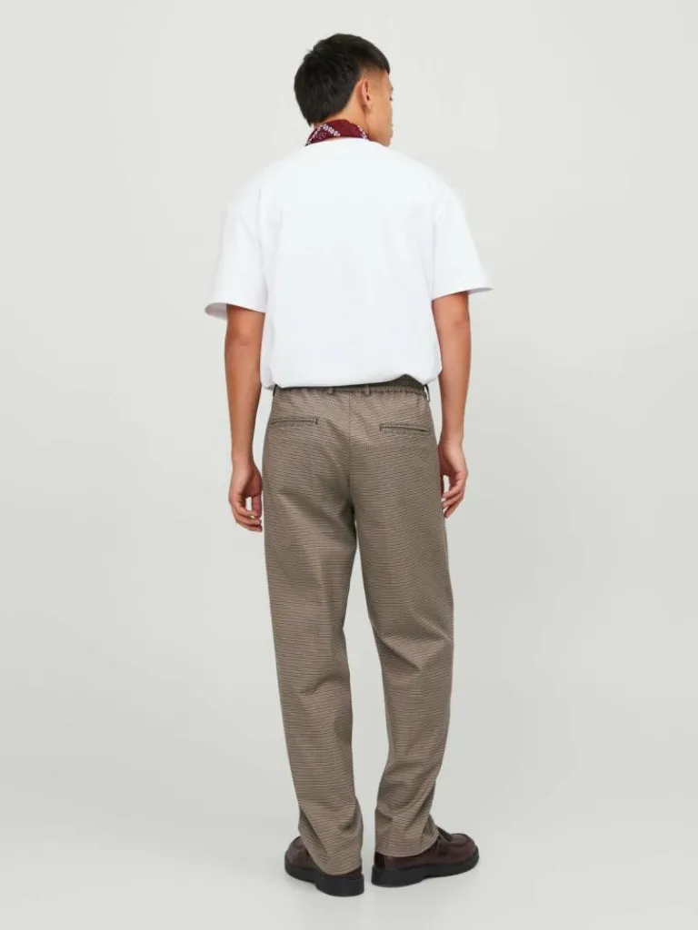 Jack & Jones Housut-Loose Fit Chino-housut Ruskea