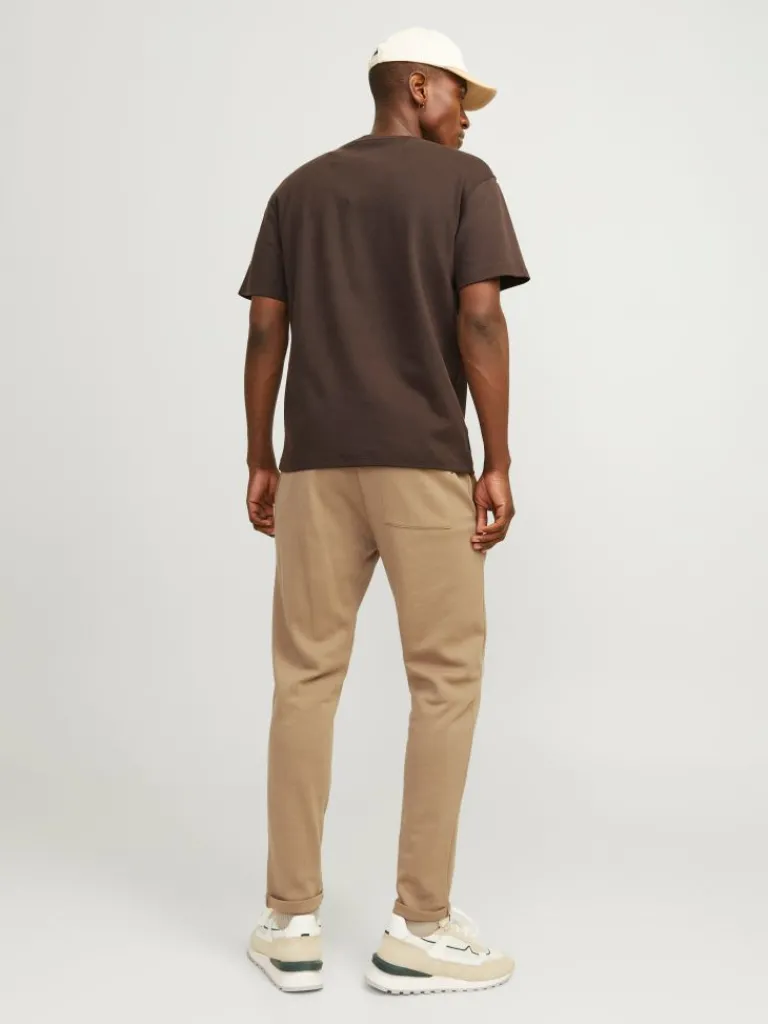 Jack & Jones Housut-Loose Fit Collegehousut Beige