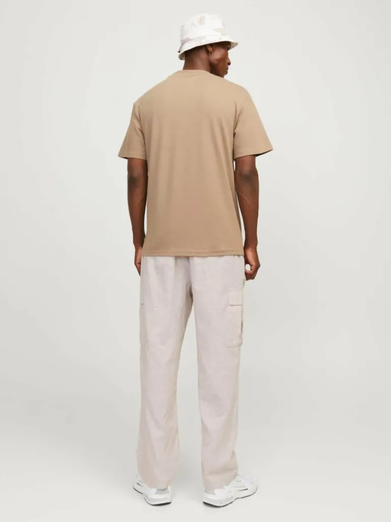 Jack & Jones Housut-Loose Fit Reisitaskuhousut Beige