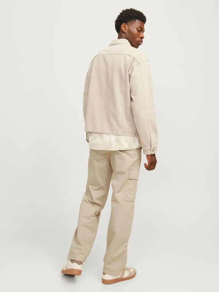 Jack & Jones Housut-Loose Fit Reisitaskuhousut Beige