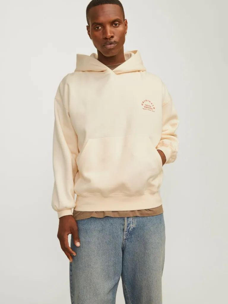 Cheap Painettu Huppari Sweatshirts