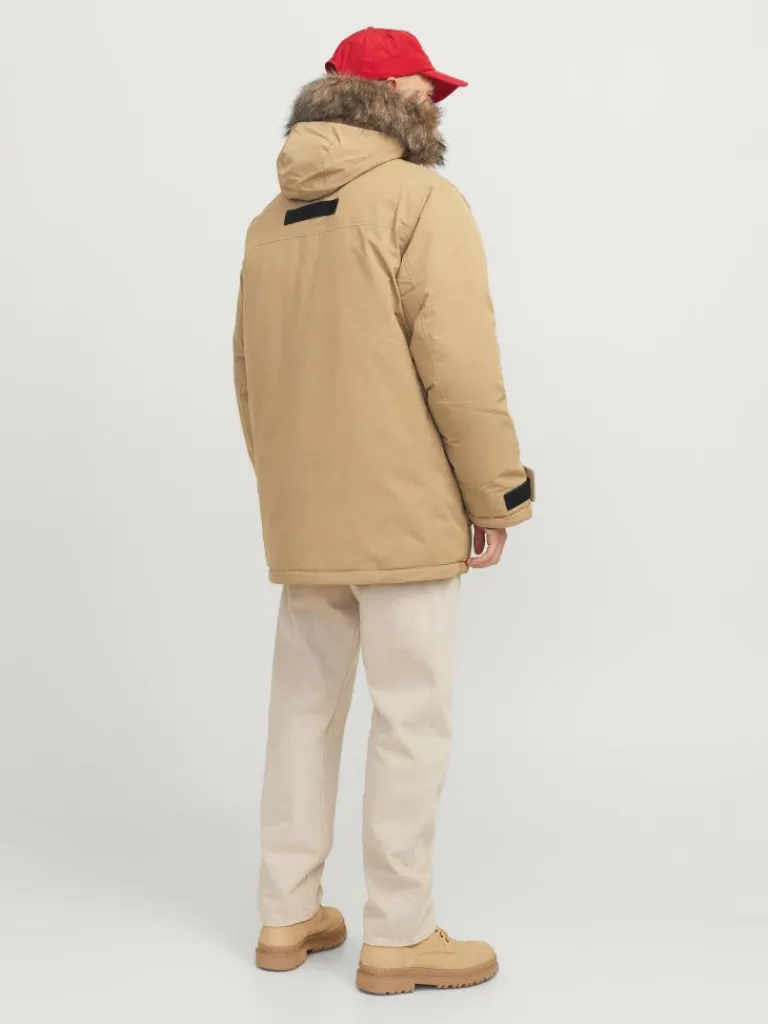 Jack & Jones Päällysvaatteet-Parkatakki Beige