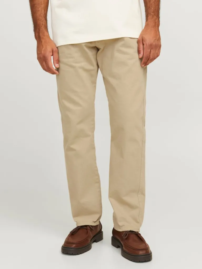 Jack & Jones Housut-RDD Relaxed Fit Chino-housut Beige