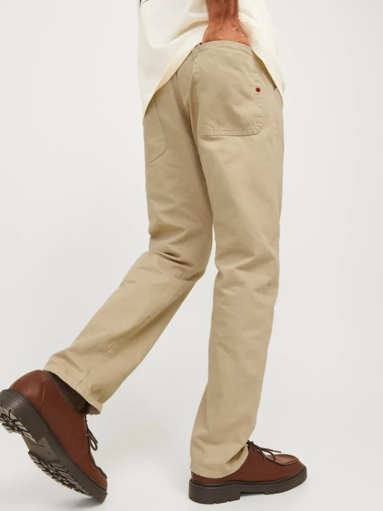 Jack & Jones Housut-RDD Relaxed Fit Chino-housut Beige