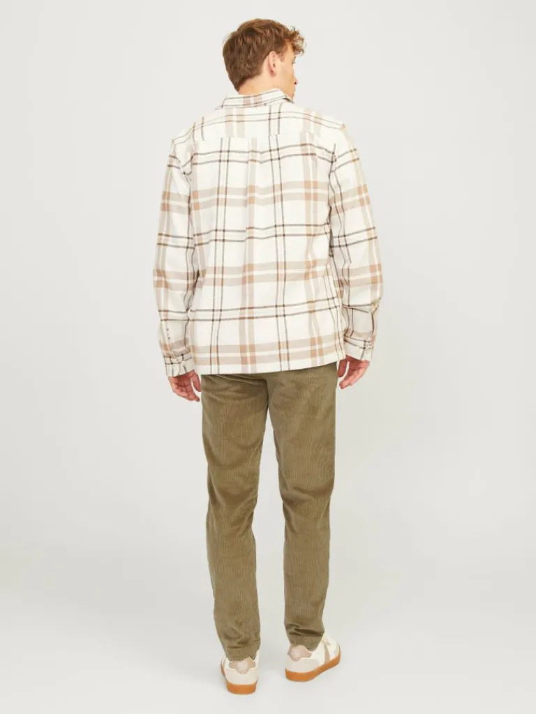 Jack & Jones Housut-Regular Fit Chino-housut Ruskea