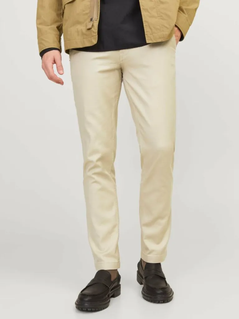 Jack & Jones Housut-Regular Fit Klassiset housut Beige