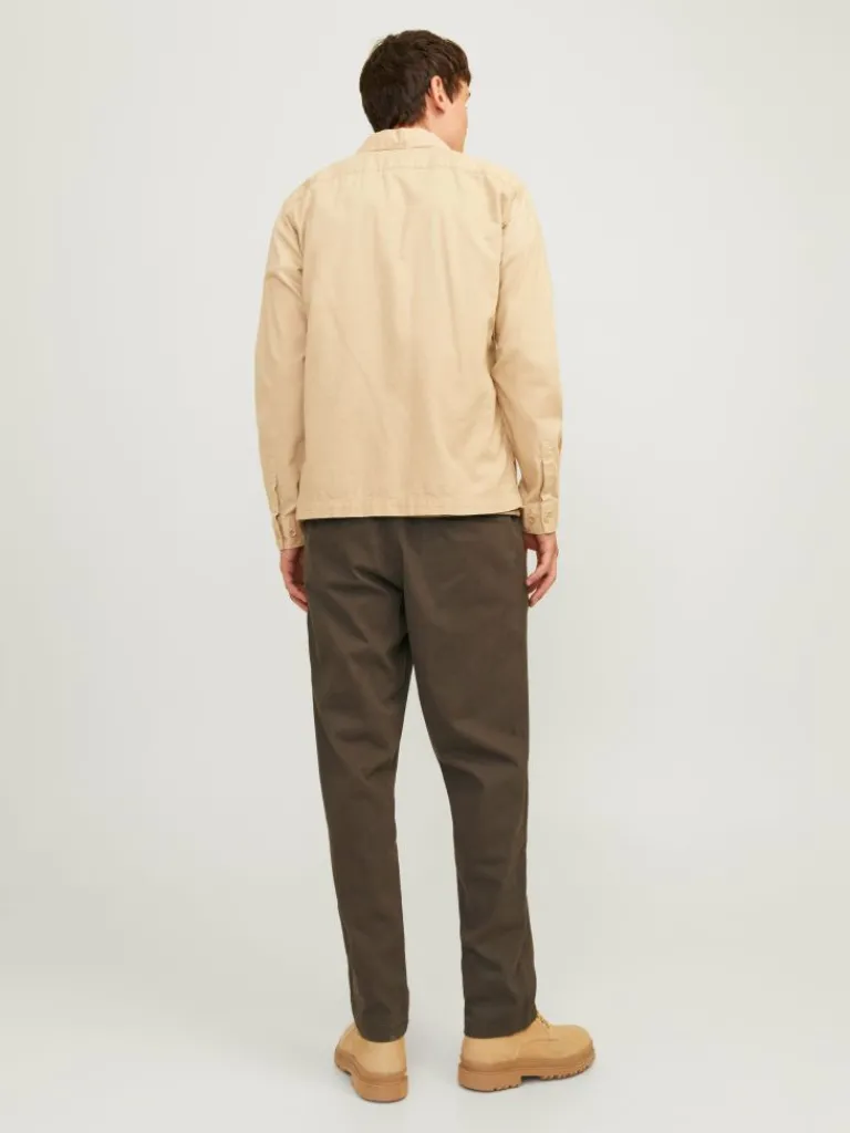 Jack & Jones Housut-Relaxed Fit Chino-housut Ruskea