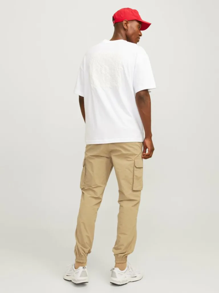 Jack & Jones Housut-Relaxed Fit Reisitaskuhousut Beige