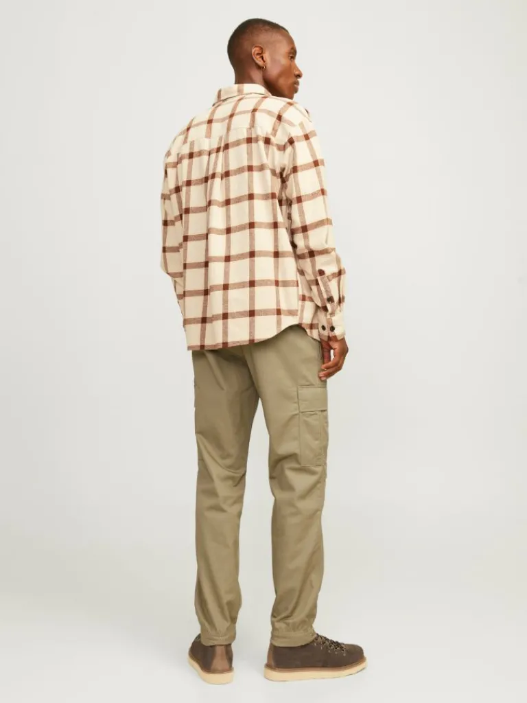 Jack & Jones Housut-Relaxed Fit Reisitaskuhousut Ruskea