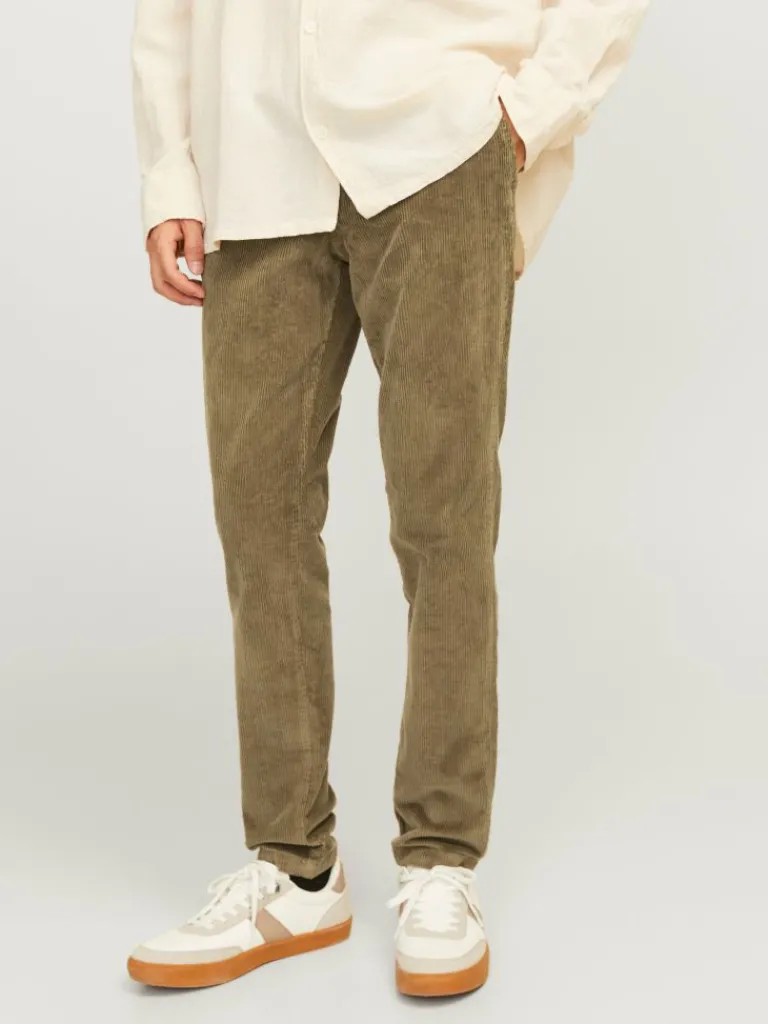 Jack & Jones Housut-Slim Fit Chino-housut Ruskea