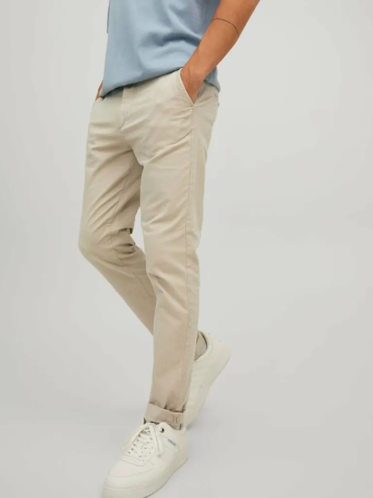 Jack & Jones Housut-Slim Fit Chino-housut Beige