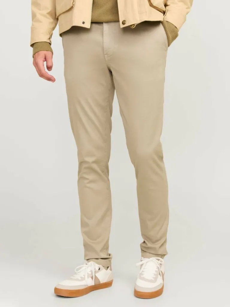 Jack & Jones Housut-Slim Fit Chino-housut Beige