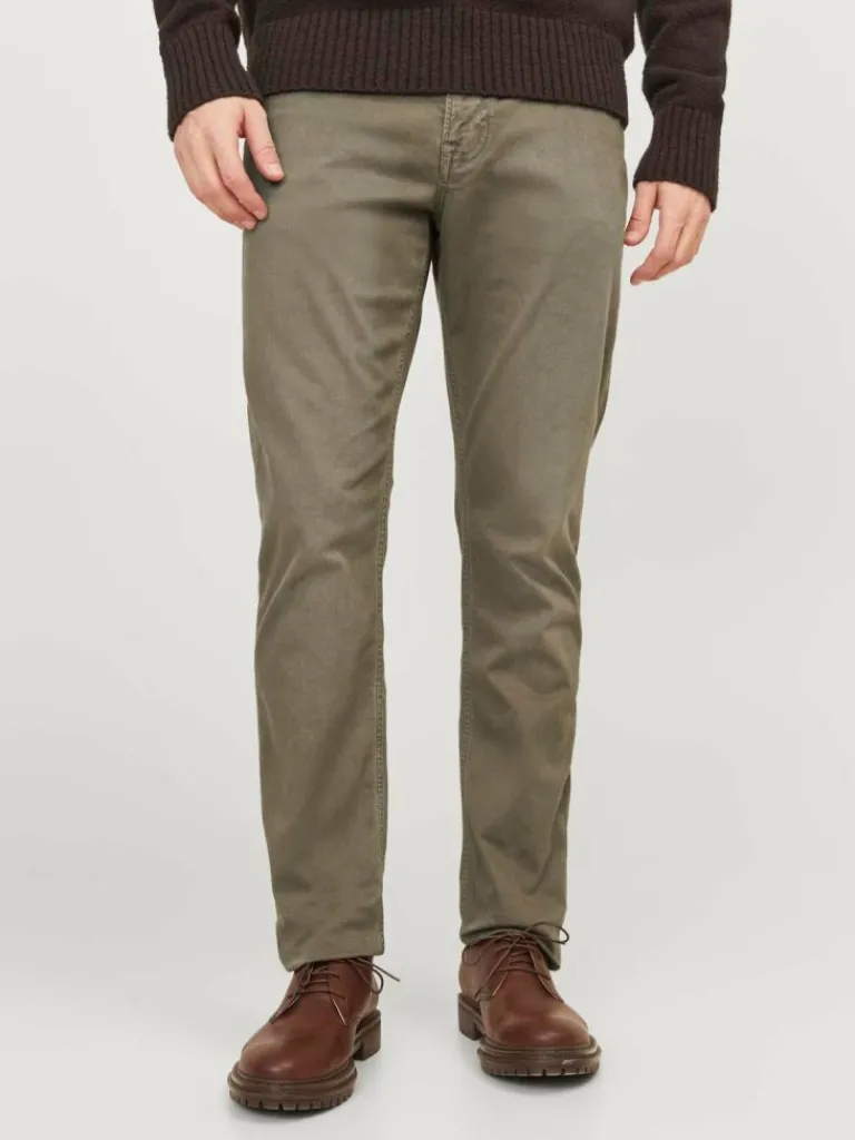 Jack & Jones Housut-Slim Fit Chino-housut Ruskea