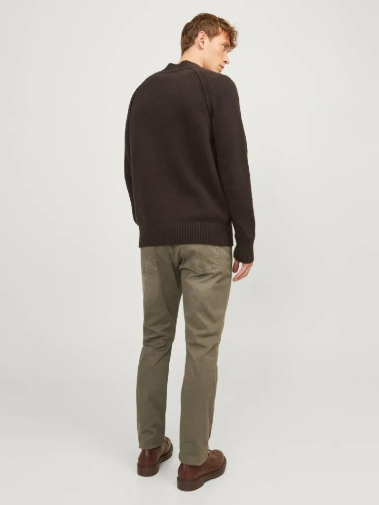 Jack & Jones Housut-Slim Fit Chino-housut Ruskea