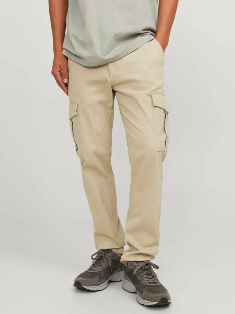 Jack & Jones Housut-Slim Fit Reisitaskuhousut Beige