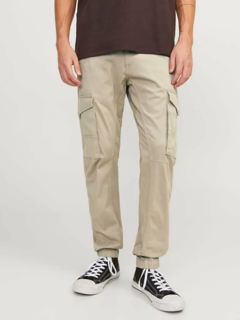 Jack & Jones Housut-Slim Fit Reisitaskuhousut Beige