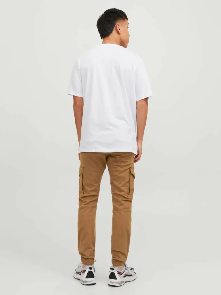 Jack & Jones Housut-Slim Fit Reisitaskuhousut Ruskea