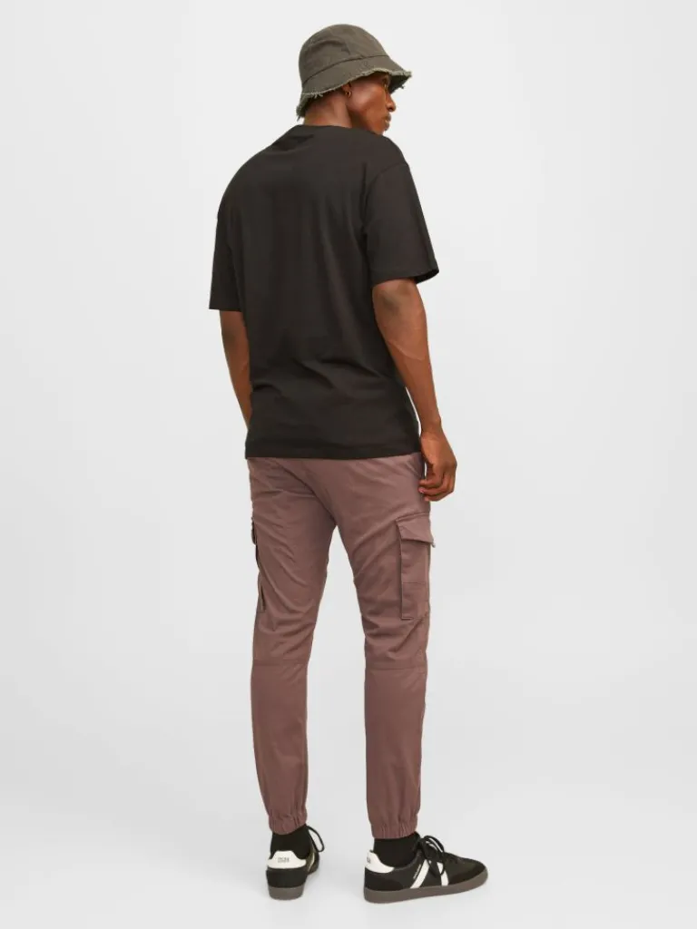 Jack & Jones Housut-Slim Fit Reisitaskuhousut Ruskea