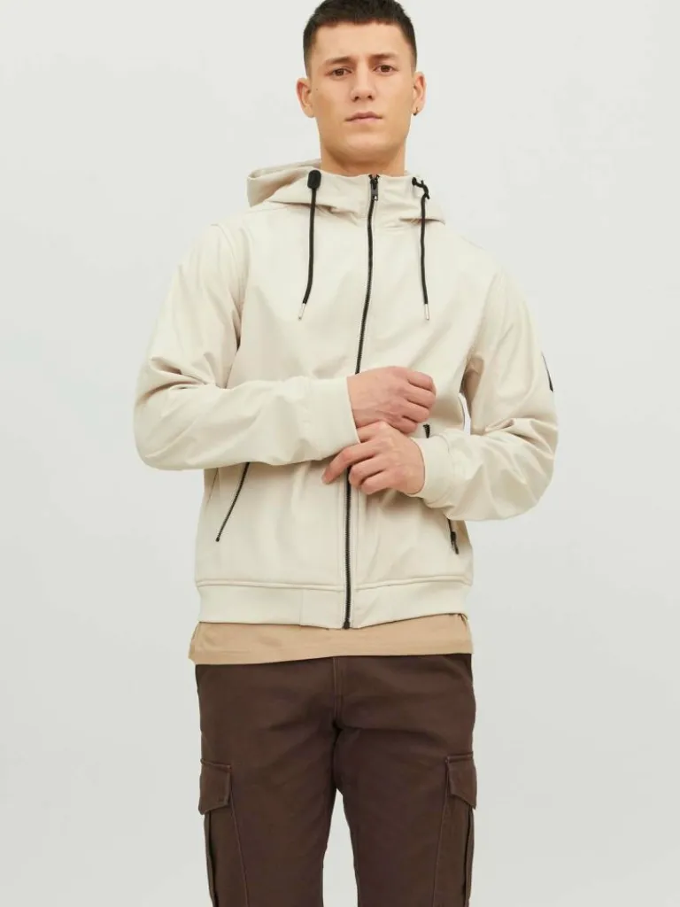 Jack & Jones Päällysvaatteet-Softshell-takki Beige