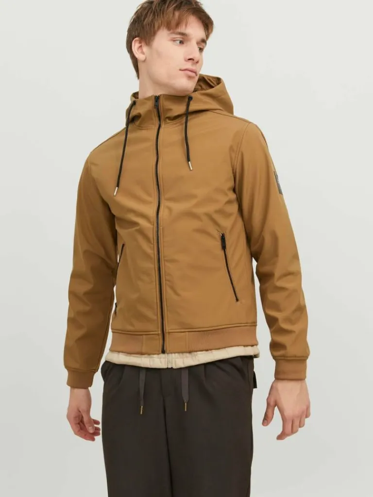 Jack & Jones Päällysvaatteet-Softshell-takki Ruskea