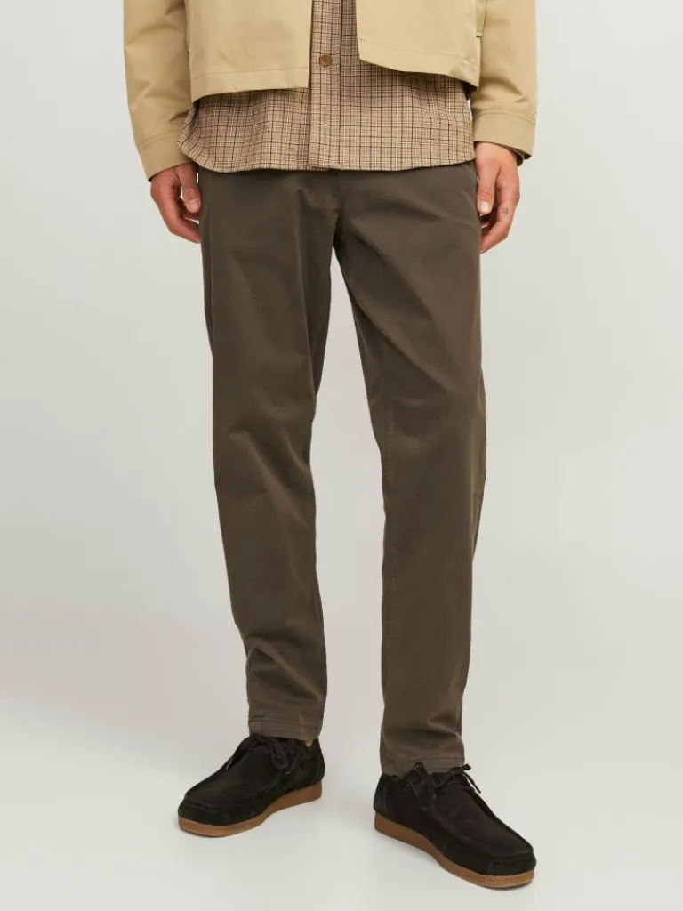 Jack & Jones Housut-Tapered Fit Chino-housut Ruskea