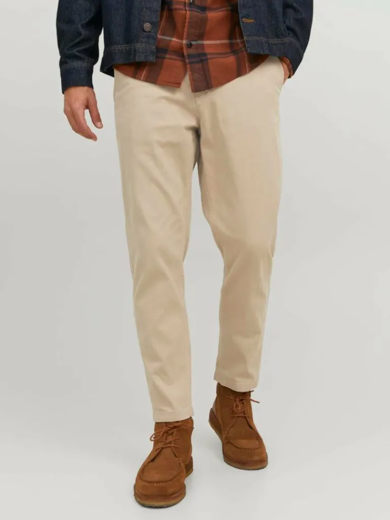 Jack & Jones Housut-Tapered Fit Chino-housut Beige