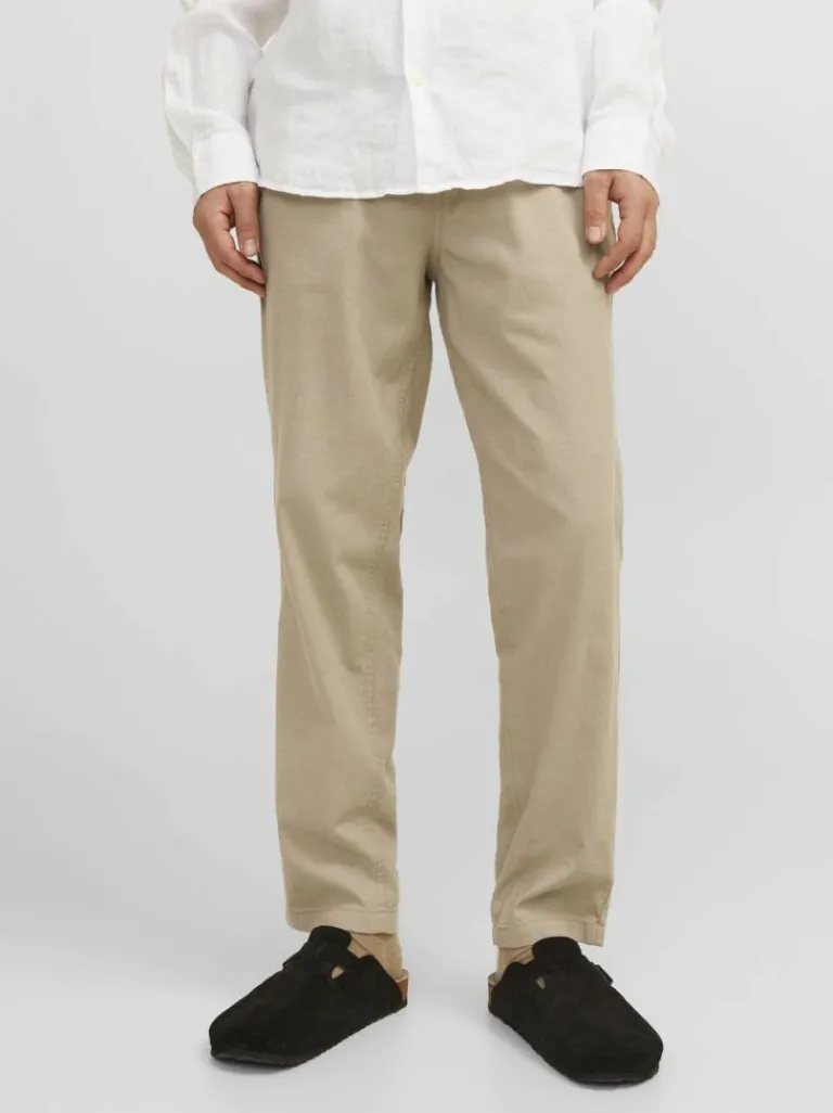 Jack & Jones Housut-Tapered Fit Klassiset housut Beige