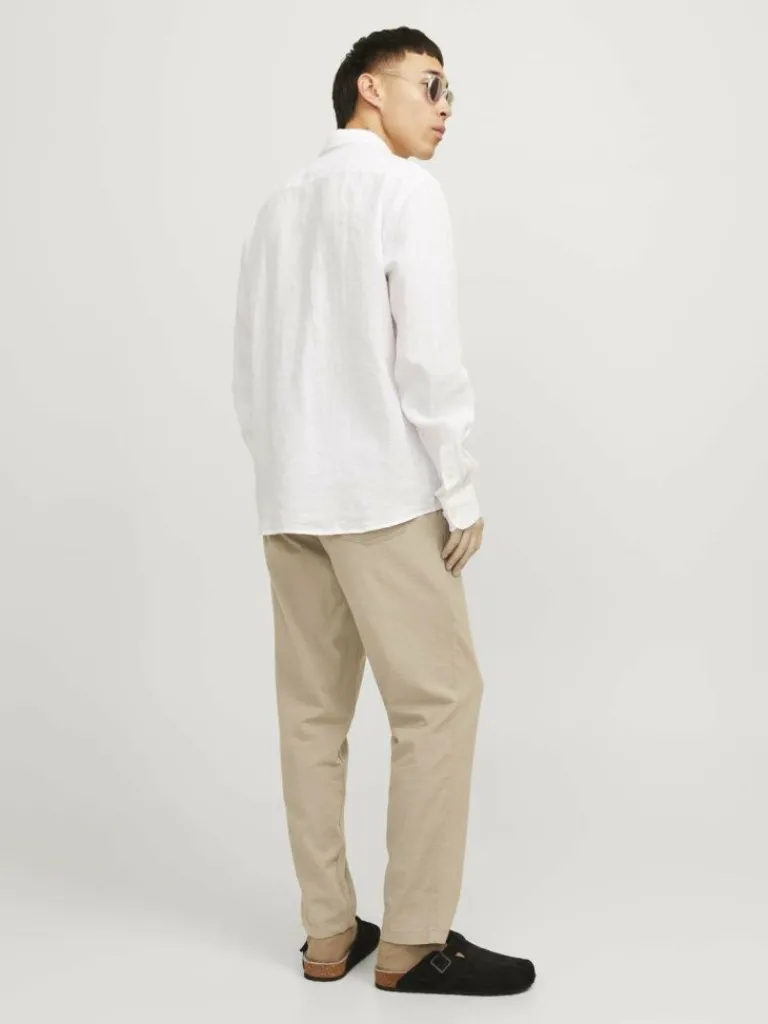 Jack & Jones Housut-Tapered Fit Klassiset housut Beige