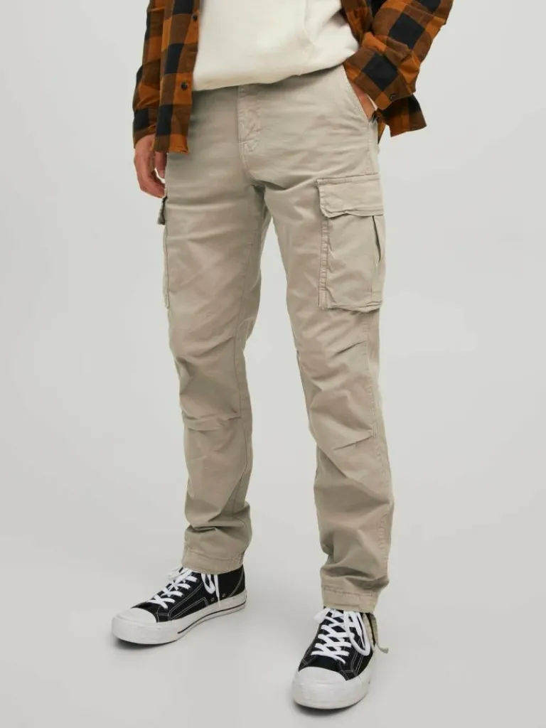 Jack & Jones Housut-Tapered Fit Reisitaskuhousut Beige