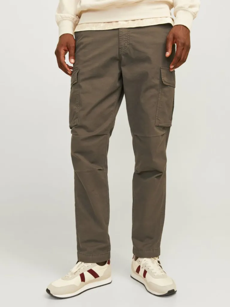 Jack & Jones Housut-Tapered Fit Reisitaskuhousut Ruskea