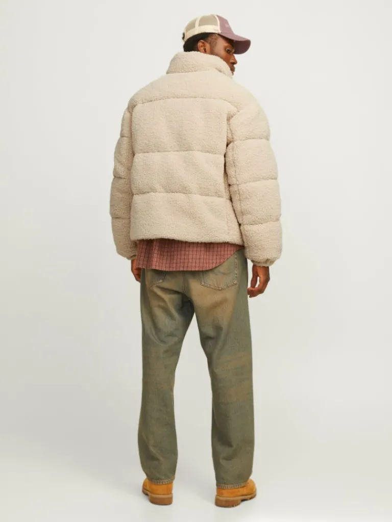 Jack & Jones Päällysvaatteet-Teddytakki Beige