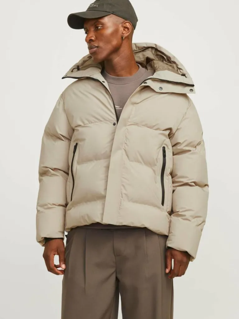 Jack & Jones Päällysvaatteet-Toppatakki Beige