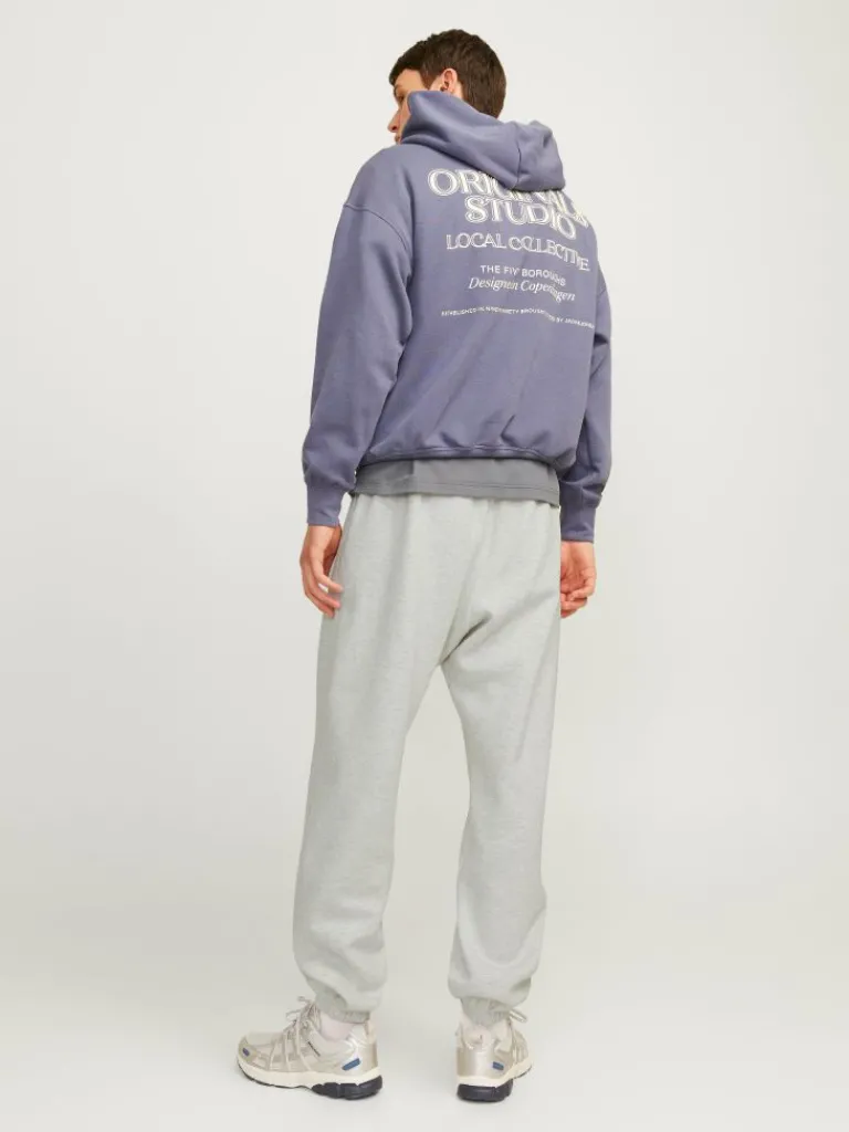 Jack & Jones Housut-Wide Leg Fit Collegehousut Harmaa